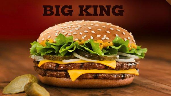 Big King, el lanzamiento de Burger King